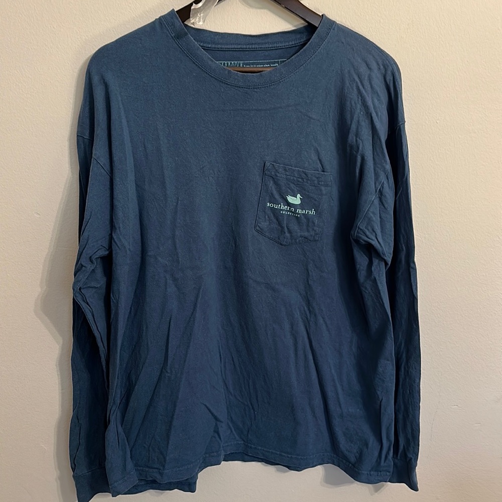 Southern Marsh • men’s long sleeved t-shirt